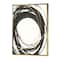 Designart - Gold Glamour Circle II - Posh & Luxe Canvas in Gold Frame